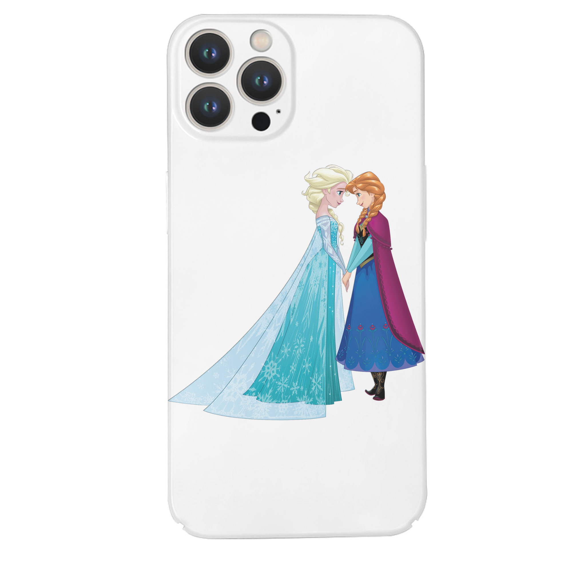 （画像用） アナと雪の女王 アンナ エルサ Frozen Anna Elsa 【iPhone 14シリーズ対応】ハードケース